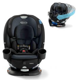 Ghế ô tô chuyển đổi 3 trong 1 Graco Turn2Me, Cambridge, Featuring Headrest and Harness Adjust, Easy Installation and Steel Reinforced Frame