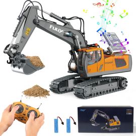 Đồ chơi Xe Đào Điều Khiển Từ Xa FUUY -  for Boys 3-5 Year Old RC Construction Vehicles Toys