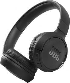 JBL Tune 510BT - Bluetooth headphones with up to 40 hours battery, microphone for call, foldable and comfortable, Android and iOs compatible (Black)