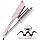 Máy uốn tóc uốn xoăn - TYMO ROVY Beach Waves Curling Wand, Máy uốn tóc Ionic Deep Waver với 3 thanh gốm dành cho phụ nữ, Điện áp kép, Chống bỏng, Dễ sử dụng, Màu hồng, 1,25 inch