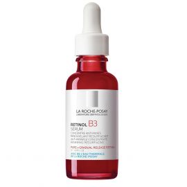 Serum dưỡng da mặt La Roche-Posay Pure Retinol với Vitamin B3, Serum chống lão hóa da mặt cho các nếp nhăn, vết chân chim và tổn thương sớm do ánh nắng mặt trời, giúp tái tạo và dưỡng ẩm, thích hợp cho da nhạy cảm, 1.0 fl. oz