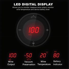 Máy sục khí, phân phối và bảo quản rượu vang điện tử VINOWAKE Triovino của LINKSTYLE — Sục khí tức thì 3 trong 1 giúp cải thiện hương vị, rót rượu chính xác và bảo quản rượu vang lên đến 20 ngày