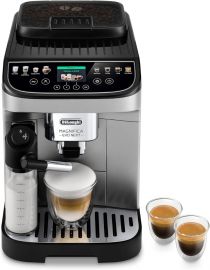 Máy pha cà phê espresso hoàn toàn tự động De'Longhi Magnifica Evo Next - Máy pha cà phê có thể lập trình với máy xay và máy đánh sữa - Máy pha cà phê nóng và lạnh cho Espresso, Latte, Cappuccino, Americano, Trà và nhiều loại khác