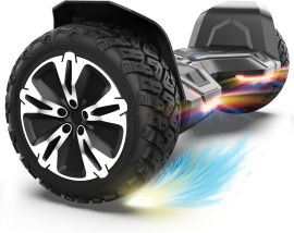 Xe trượt điện địa hình Gyroor Warrior 8,5 inch có loa Bluetooth và đèn LED,  UL2272 Certified Self Balancing Scooter