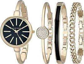 Bộ set đồng hồ và vòng tay Anne Klein Women's AK/1470 Bangle