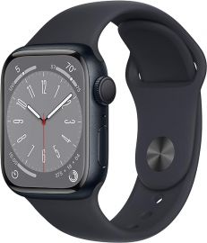 Đồng hồ thông minh Apple Watch Gen 8 Series 8 41mm Midnight Aluminum - Midnight Sport Band MNU73LL/A