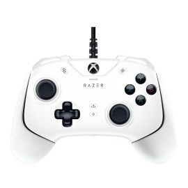 Bộ điều khiển có dây Razer Wolverine V2 for Xbox Series X|S, Xbox One, PC: Remappable Front-Facing Buttons - Mecha-Tactile Action Buttons and D-Pad - Trigger Stop-Switches - White