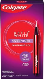 Bút làm trắng răng Colgate Optic White Overnight, Teeth Stain Remover to Whiten Teeth, 35 Nightly Treatments