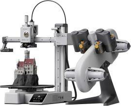 Bambu Lab A1 Mini Combo, Máy in 3D A1 Mini và AMS lite, Hỗ trợ in 3D nhiều màu, Tốc độ và độ chính xác cao, Hiệu chuẩn hoàn toàn tự động và Bù lưu lượng chủ động, Máy in 3D FDM yên tĩnh ≤48 dB