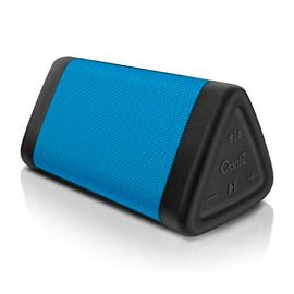 OontZ Angle 3 (Thế hệ thứ 3) - Loa di động Bluetooth, Âm lượng lớn hơn, Âm thanh nổi rõ nét, Âm trầm, Dải không dây 100 Ft, Micrô, IPX5, Loa Bluetooth của Cambridge Sound Works-blue