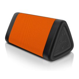 OontZ Angle 3 (Thế hệ thứ 3) - Loa di động Bluetooth, Âm lượng lớn hơn, Âm thanh nổi rõ nét, Âm trầm, Dải không dây 100 Ft, Micrô, IPX5, Loa Bluetooth của Cambridge Sound Works-orange