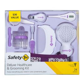 Bộ sản phẩm chăm sóc sức khỏe cho em bé Safety 1st Deluxe Healthcare & Grooming Kit, Pyramids Grape Juice, Pyramids Grape Juice, One Size