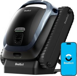 (2025 Upgrade) Beatbot AquaSense 2 Cordless Robotic Pool Vacuum Cleaner, Đỗ xe bề mặt thông minh, Chà rửa đường ống nước hai lần, Làm sạch sàn, tường và đường ống nước, Màu xanh nhạt