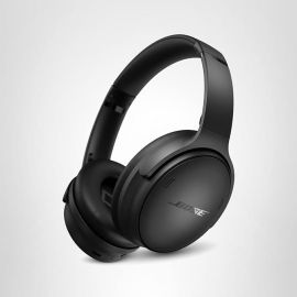 Bose QuietComfort Bluetooth Headphones, Tai nghe không dây có chức năng khử tiếng ồn chủ động và mic, Âm trầm sâu, Thời gian phát nhạc lên đến 24 giờ, Màu đen