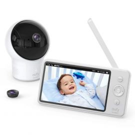 eufy Video Baby Monitor 720P Camera an ninh Màn hình 5" Tầm nhìn ban đêm Góc 110°