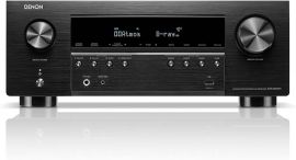 Denon AVR-S970H 8K Ultra HD 7.2 Channel (90Watt X 7) AV Receiver - Được thiết kế cho chơi game, phát nhạc trực tuyến, âm thanh và video 3D, Alexa + HEOS, màu đen