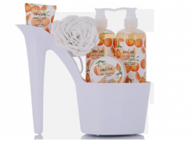 Giỏ quà tặng tắm thơm mùi cam chanh Heel Shoe Spa Easter Gift của Draizee