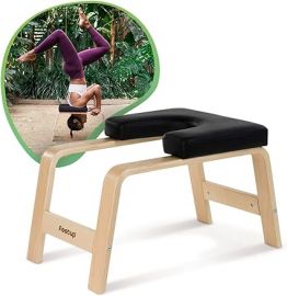 Ghế tập yoga FeetUp - The Original, Vegan Handstand Trainer Bench and Stand, Strength Training Inversion Equipment for Relaxation and Strength, Includes App & Starter Kit, 1 Worldwide