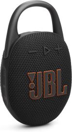 Loa Bluetooth JBL, JBL Clip 5 - Ultra-Portable, Waterproof & Dustproof Bluetooth Speaker, Big Pro Sound with Punchy bass, Integrated Carabiner, Up to 12 Hours of Play, Made in Part with Recycled Materials (Black)