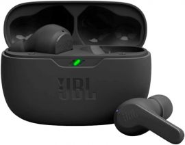 BL Vibe Beam - Tai nghe nhét tai không dây, Bluetooth 5.2, Water & Dust Resistant, Hands-free call with VoiceAware, Up to 32 hours of battery life (Black)