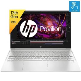 Máy tính xách tay màn hình cảm ứng New HP Pavilion 15.6" FHD IPS, Intel Core i7-1355U up to 5.0GHz, 16GB DDR4 RAM, 1TB SSD,Backlit Keyboard ,Webcam, HDMI,Wifi 6,Bluetooth,Windows 11 Pro,Silver