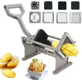 Máy cắt khoanh XtremepowerUS Commercial Potato French Fries Apple Fruit Vegetable Cutter