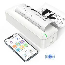 Máy in Bluetooth VILINICE, 8.27" Wide A4 Paper, Portable Wireless Thermal Inkless Printer with APP for Phone