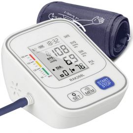 Máy đo huyết áp BDUN, Upper Arm Blood Pressure Monitor BP Machine, Accurate Automatic High Blood Pressure Machine with USB Cable, Pulse Rate Monitor for Home Use