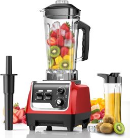 Blenders for Kitchen 1800W Powerful Smoothie Blender 70 Oz Large Capacity, Bình chứa không chứa BPA kèm cốc mang đi Máy xay sinh tố để bàn dùng để xay sinh tố, đá bào và đồ uống đông lạnh