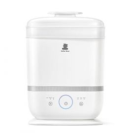 Snow Bear Baby Bottle Sterilizer and Dryer with Touchscreen, máy tiệt trùng bình sữa hơi nước 6 trong 1 dành cho bình sữa, núm vú giả, bộ phận máy hút sữa, dung tích cực lớn 13 bình để sấy khô nhanh chóng những vật dụng thiết yếu cho bé