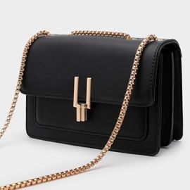 Túi đeo nữ Color-Block Leather Cross Body Purses Cute Designer Handbags Shoulder Bag Medium Size