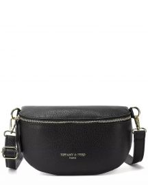 Túi bao tử Tiffany & Fred Paris Soft Leather Women's Black