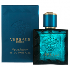 Versace Eros Eau de Toilette Spray, Cologne for Men, 1.7 Oz