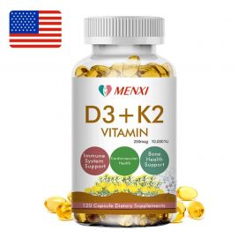 Viên nang BioPerine Qty120 Caps Vitamin K2 (MK7) with D3 10000IU, Immune Health