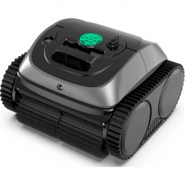 Máy hút bụi hồ bơi không dây WYBOT, Robotic Pool Cleaner w WYBOT Cordless Robotic Pool Vacuum, Robotic Pool Cleaner with Wall Climbing, Upgraded Triple-Motor, 150mins Runtime for Inground Pools up to 1615 Sq.ft (2025 Upgrade) 