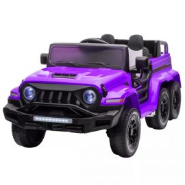 Xe điều khiển trẻ em 24V Ride on Toy 6WD Power Wheels Truck with Parental Remote Control MP3
