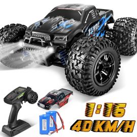 Xe điều khiển từ xa - 1:16 High Speed Fast RC Cars, 40KM/H 4WD RC Truck, RC Drift Car for Kids Adults , Off Road Variable-Speed Vehicle with 2 Rechargeable Battery