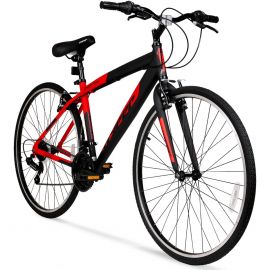Xe đạp thể thao Hyper Bicycle 700c Men's Spin Fit, Black and Red