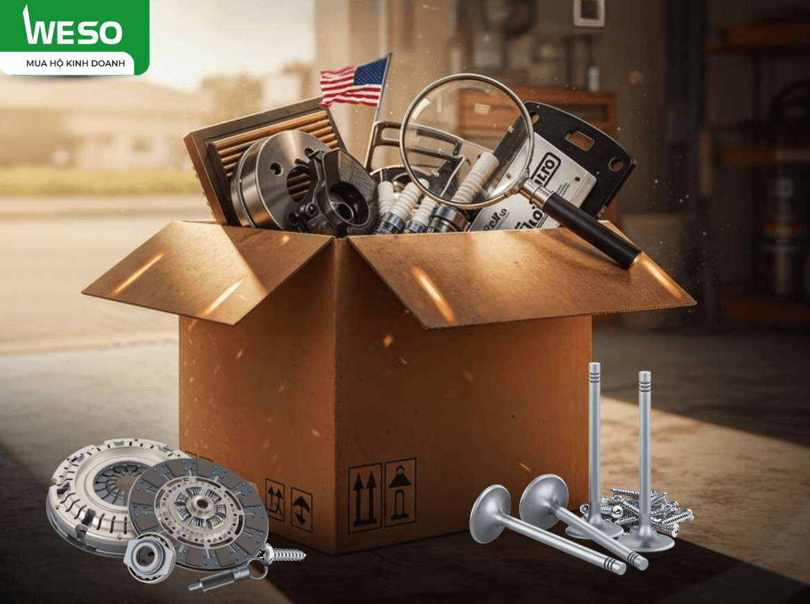 Mua hộ thiết bị điện tử – phụ tùng máy móc quốc tế cho doanh nghiệp sản xuất