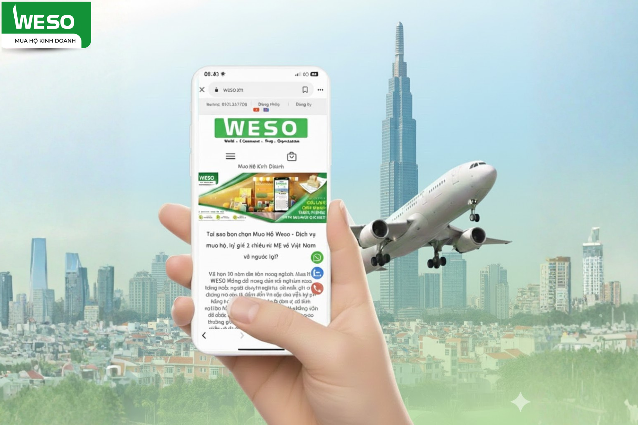 Đặt Hàng Mỹ Dễ Như Shopping Online Trong Nước – Nhờ Có WESO