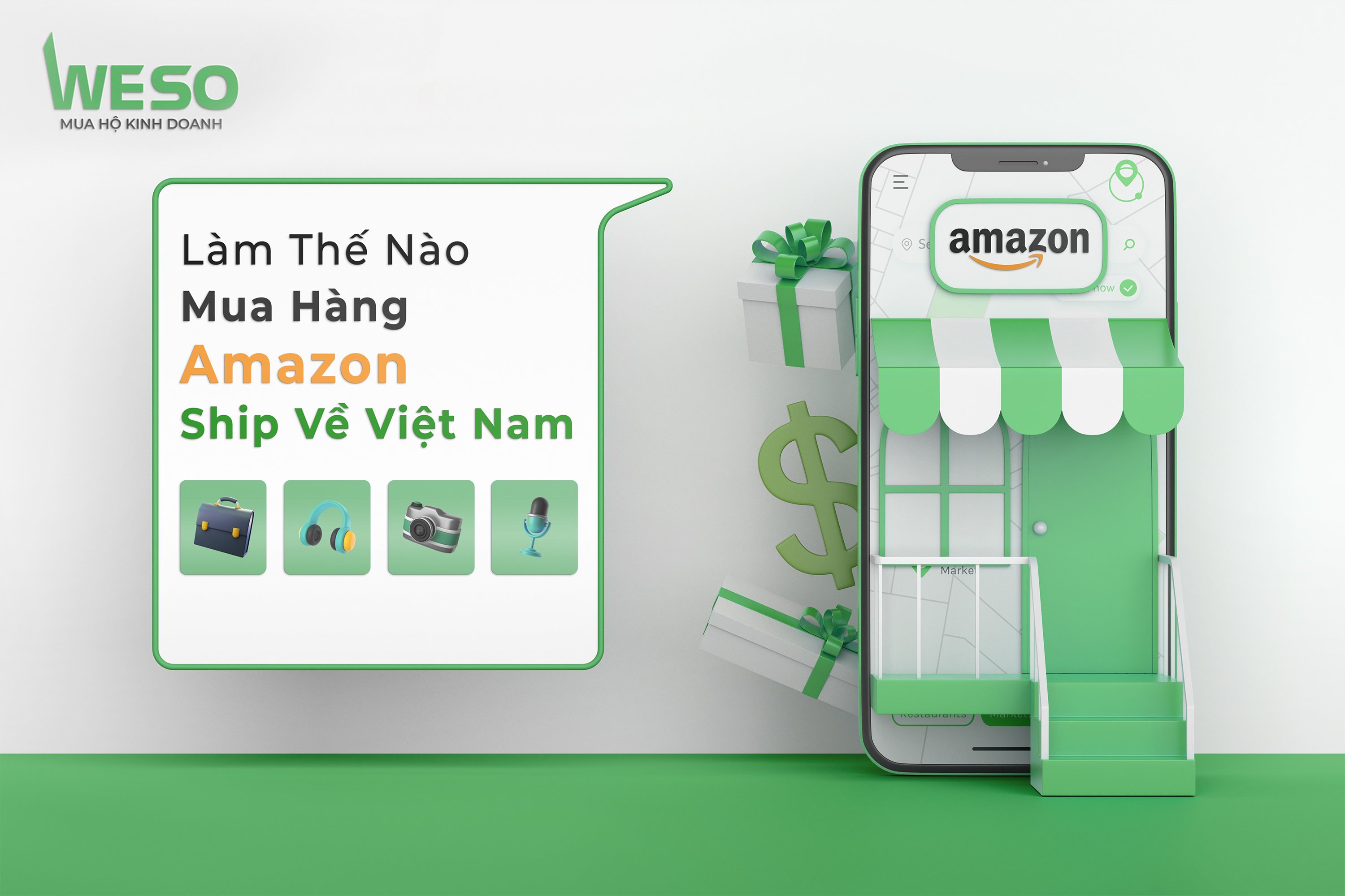 Làm thế nào mua hàng Amazon ship về Việt Nam